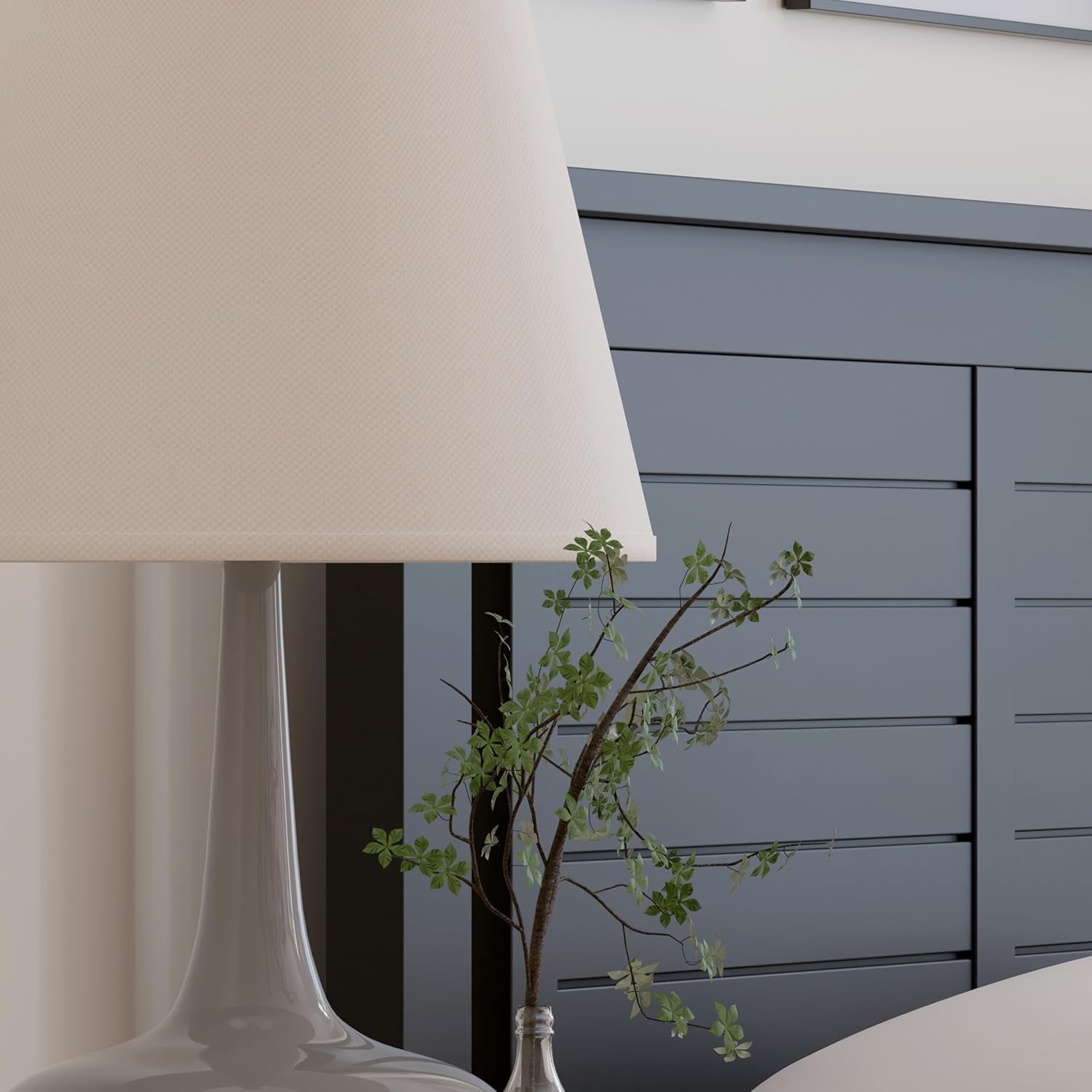 Modern Farmhouse Queen Headboard in Black with Scoring