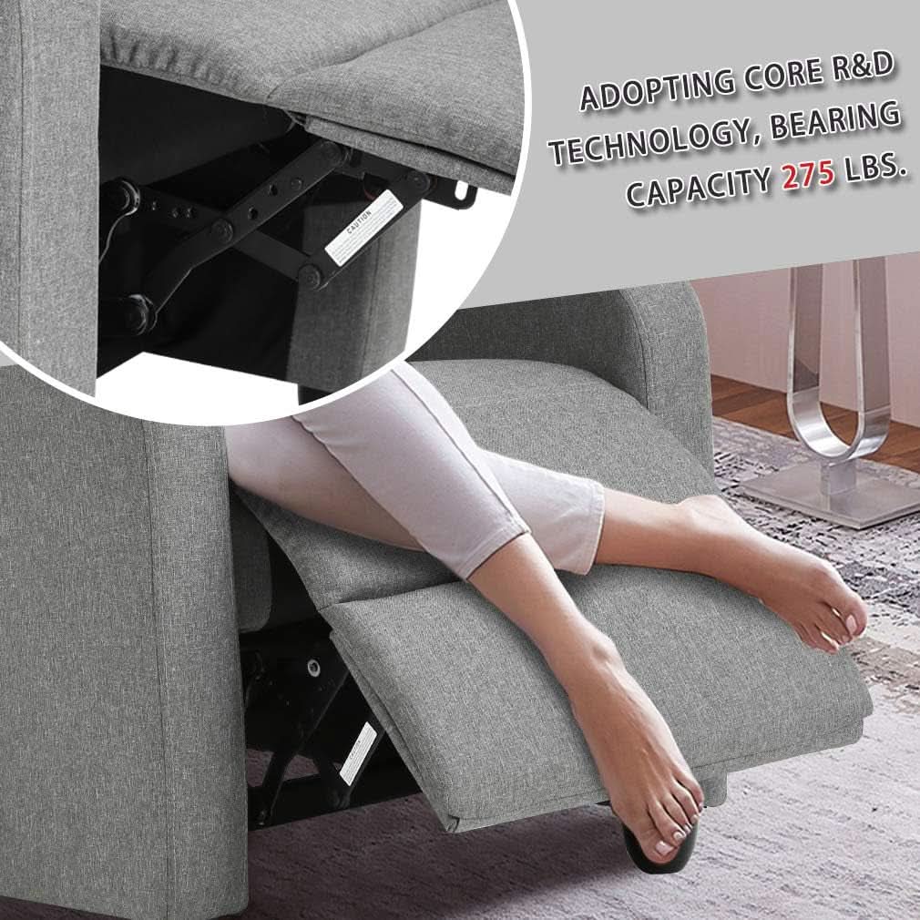 Modern Massage Recliner Chair For Living Room Fabric
