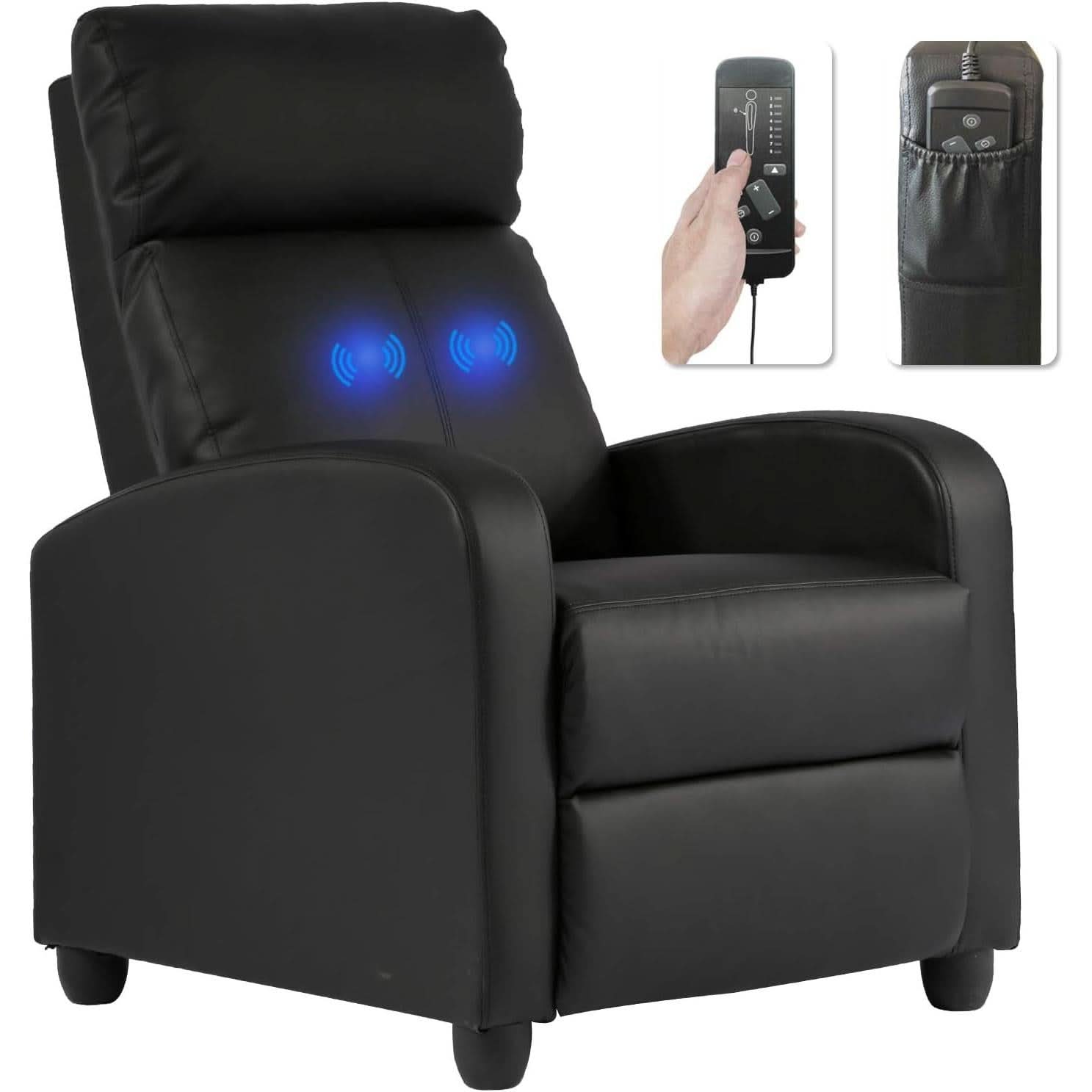 Modern Massage Recliner Sofa With Massage Function