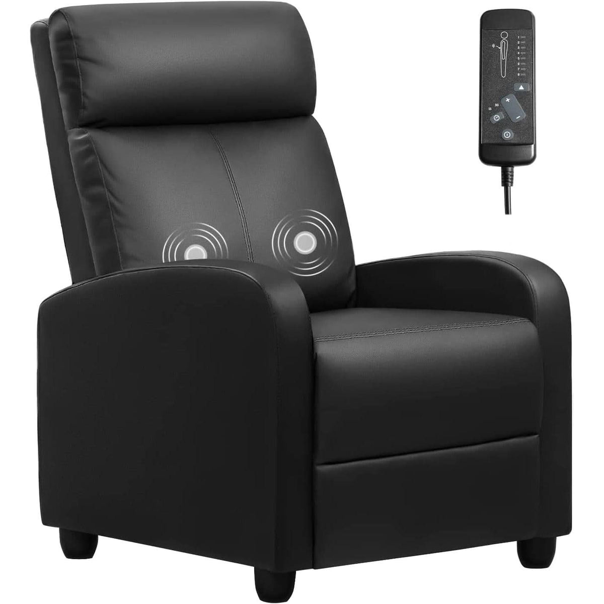 Modern Recliner Sofa With Massage And Ergonomic Design