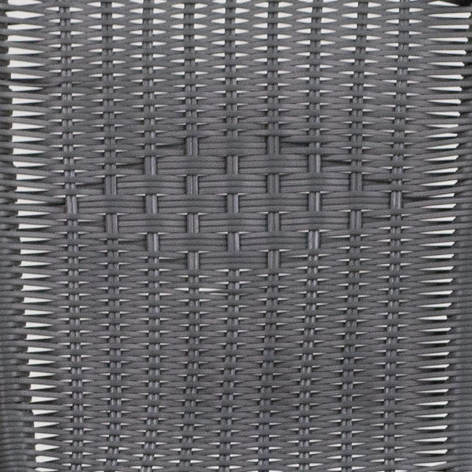 Modern Stackable Rattan Dining Chairs Set for Outdoor