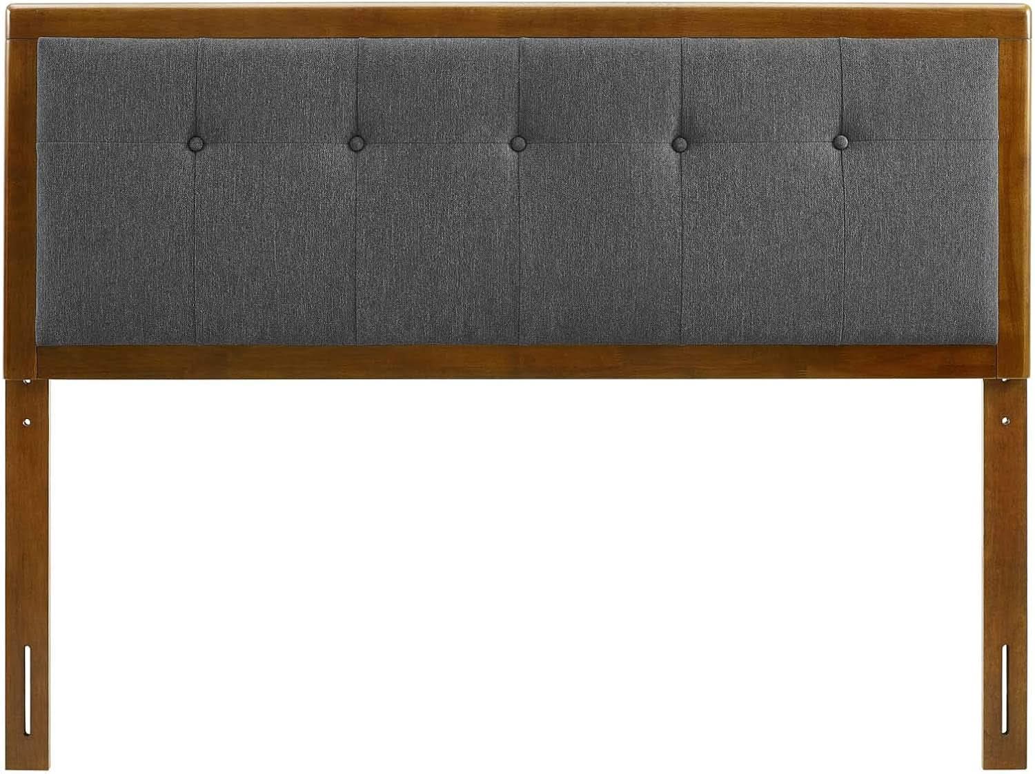 Modern Tufted Queen Headboard with Foam Padding