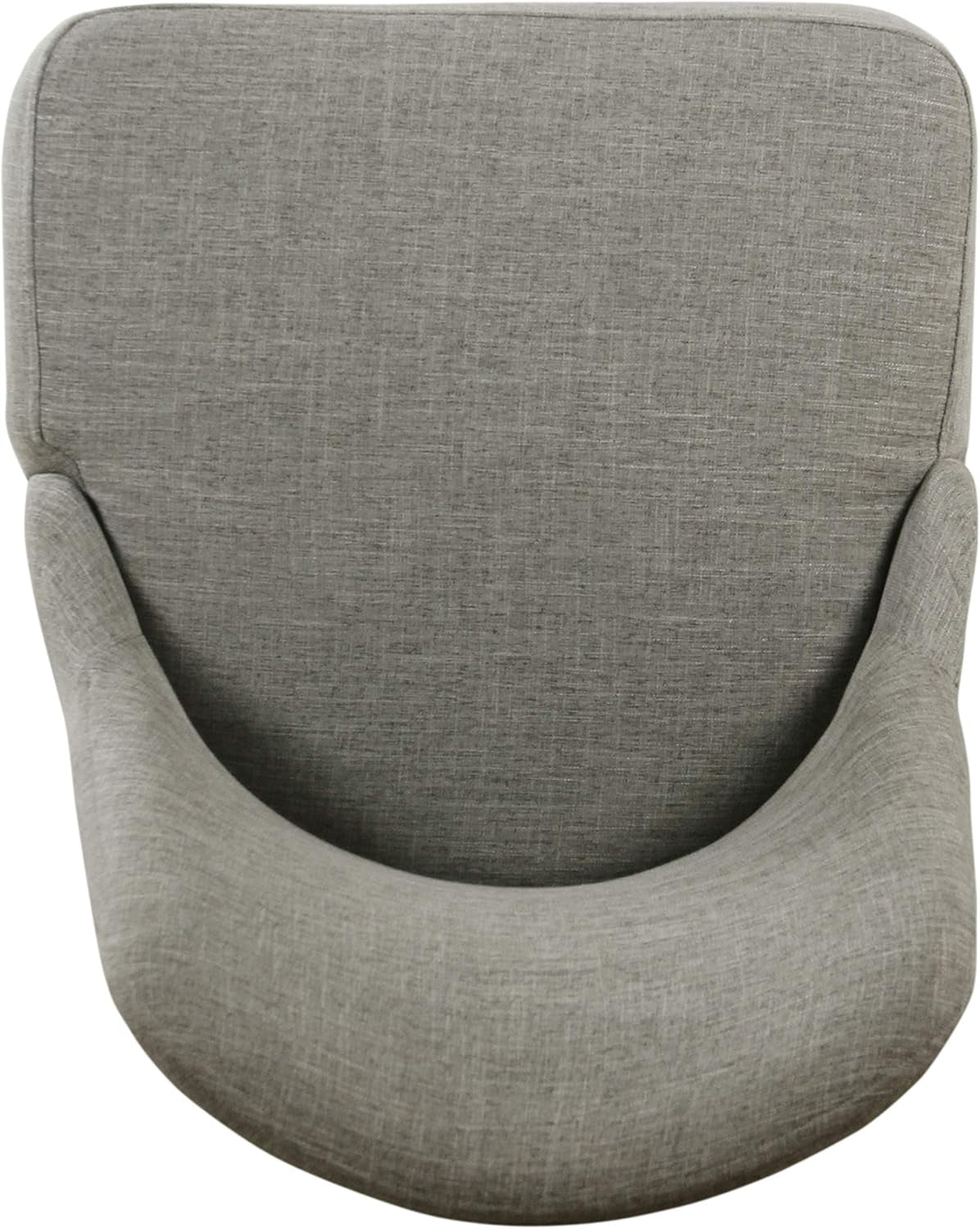 Modern Upholstered Gray Side Dining Chair For Kitchen