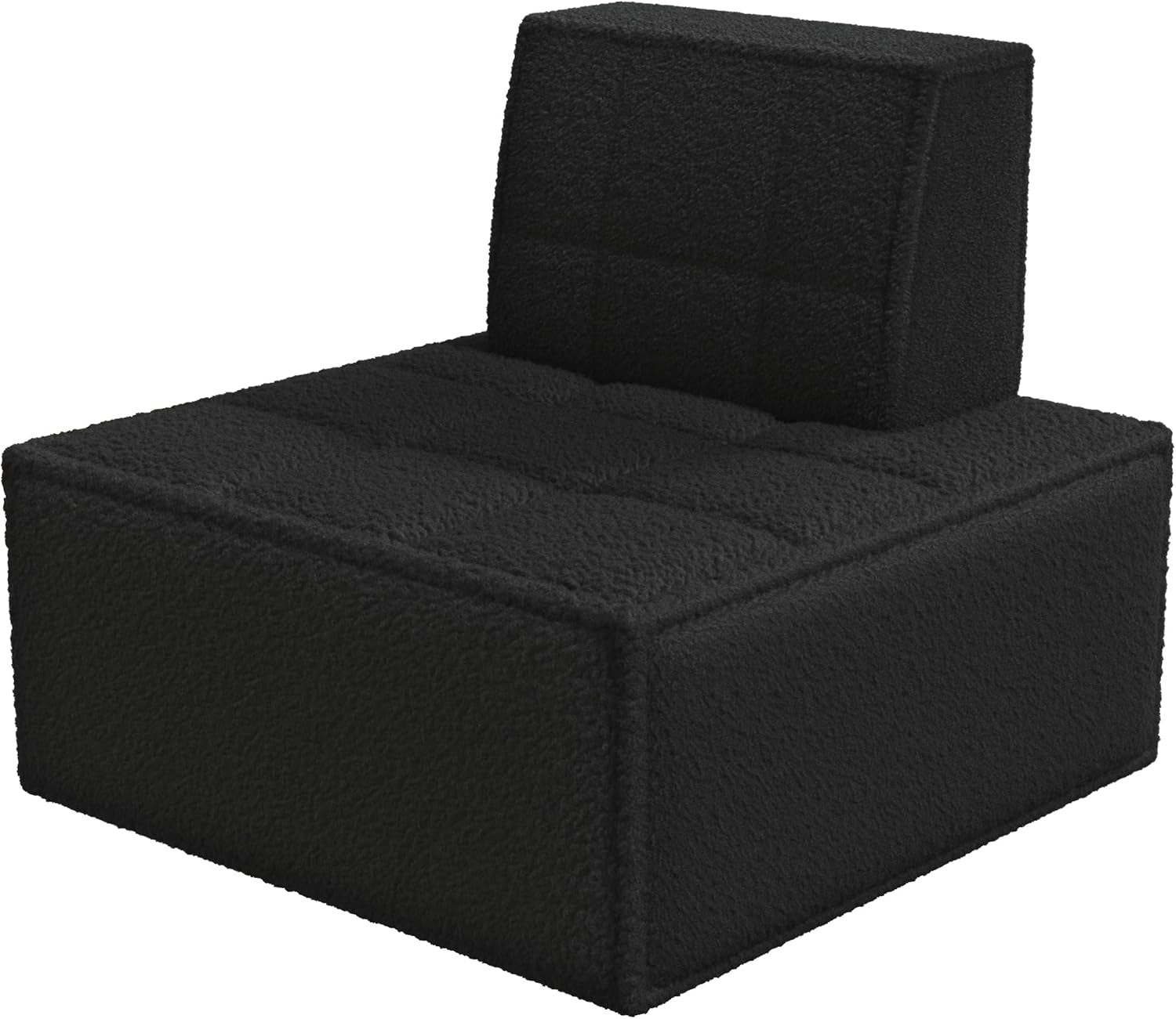 Modular Sherpa Sofa Chair for Cozy Small Spaces