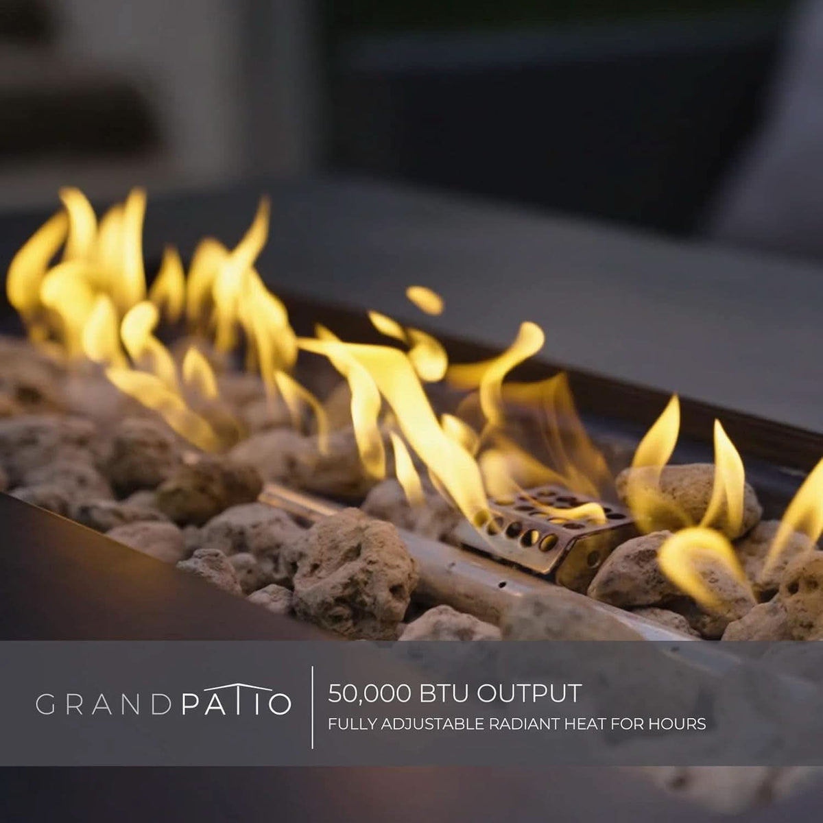 Modular Wicker Outdoor Furniture Set with Fire Pit