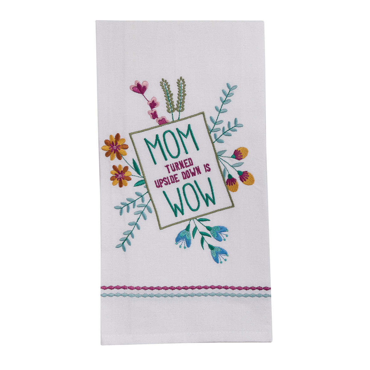 Mom / Wow Decorative Dish Towel
