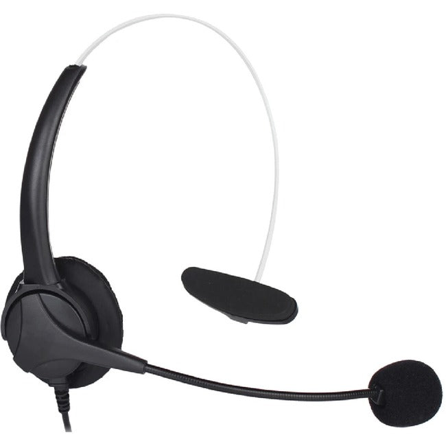 Monaural Headset - On-Ear Wired Headset Black | Centon Electronics OB-ANK