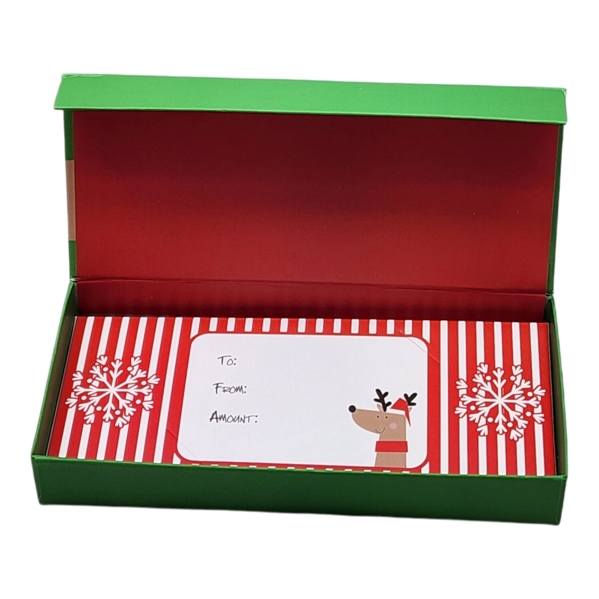 Money / Gift Card Holder - Joy Reindeer