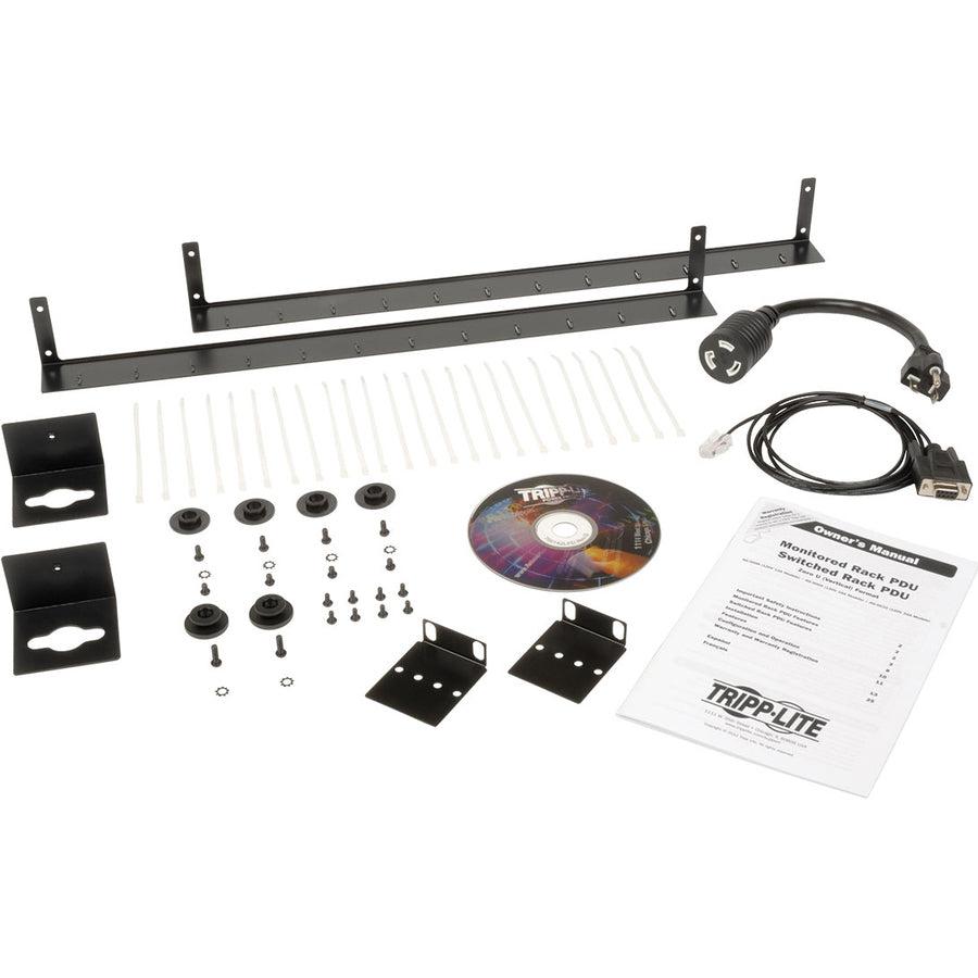 Monitored PDU - 1.9kW Single-Phase LX Platform Interface | Tripp Lite PDUMNV20LX