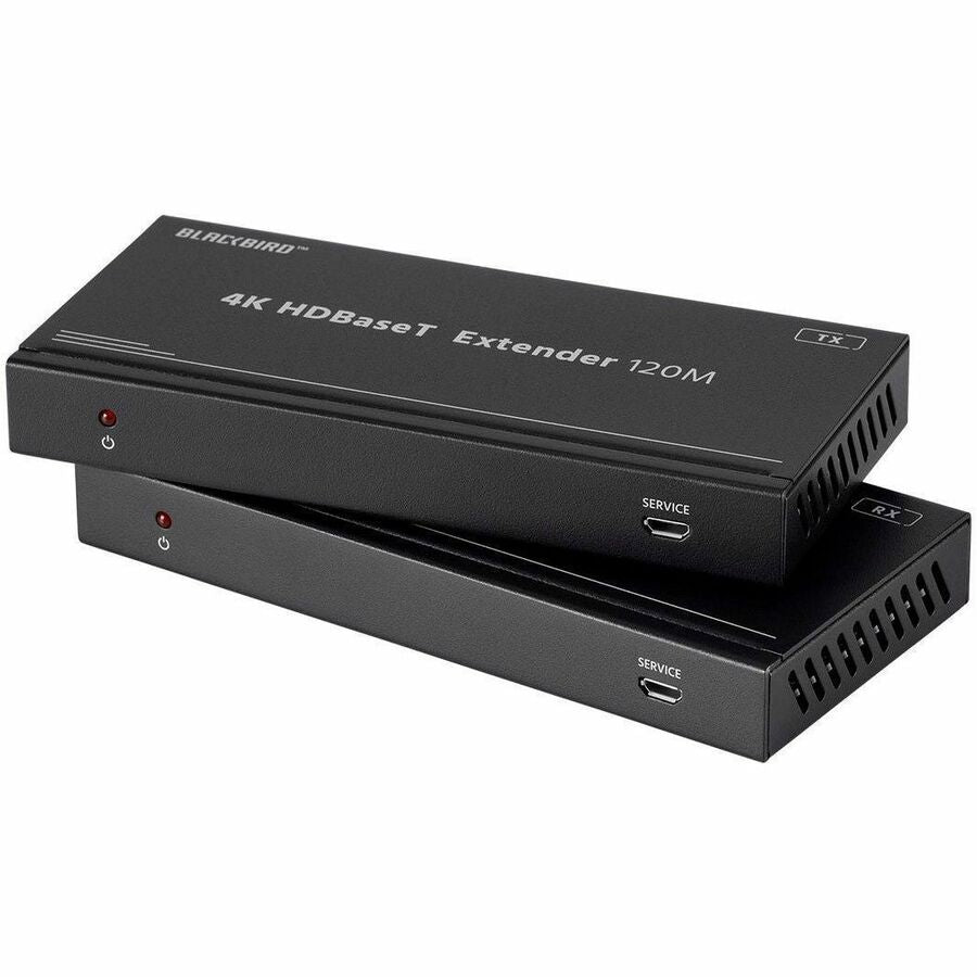 Monoprice Blackbird 4K HDBaseT Extender Kit, 120m, HDR, 18Gbps, 4K@60Hz, YCbCr 4:4:4, HDCP 41097