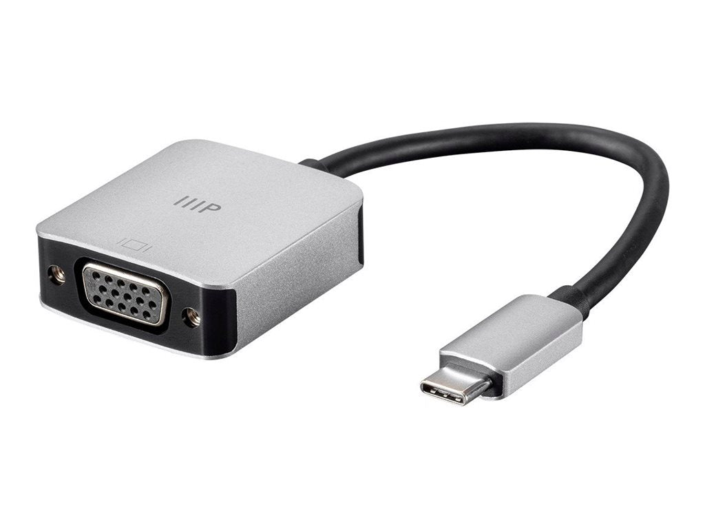 Monoprice Consul Series - Adapter - 24 pin USB-C (M) to HD-15 (VGA) (F)