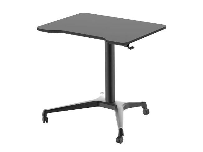 Monoprice Gas-Lift Sit-Stand Mobile Workstation with Casters 30905