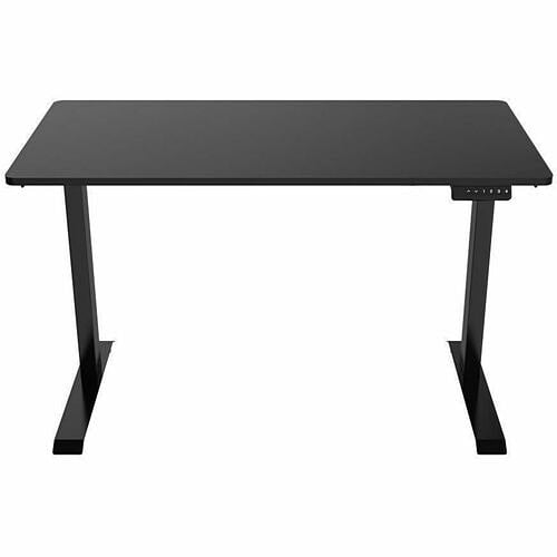 Monoprice Sit-Stand Desk 42763 Black Wood Top Ergonomic Workstation