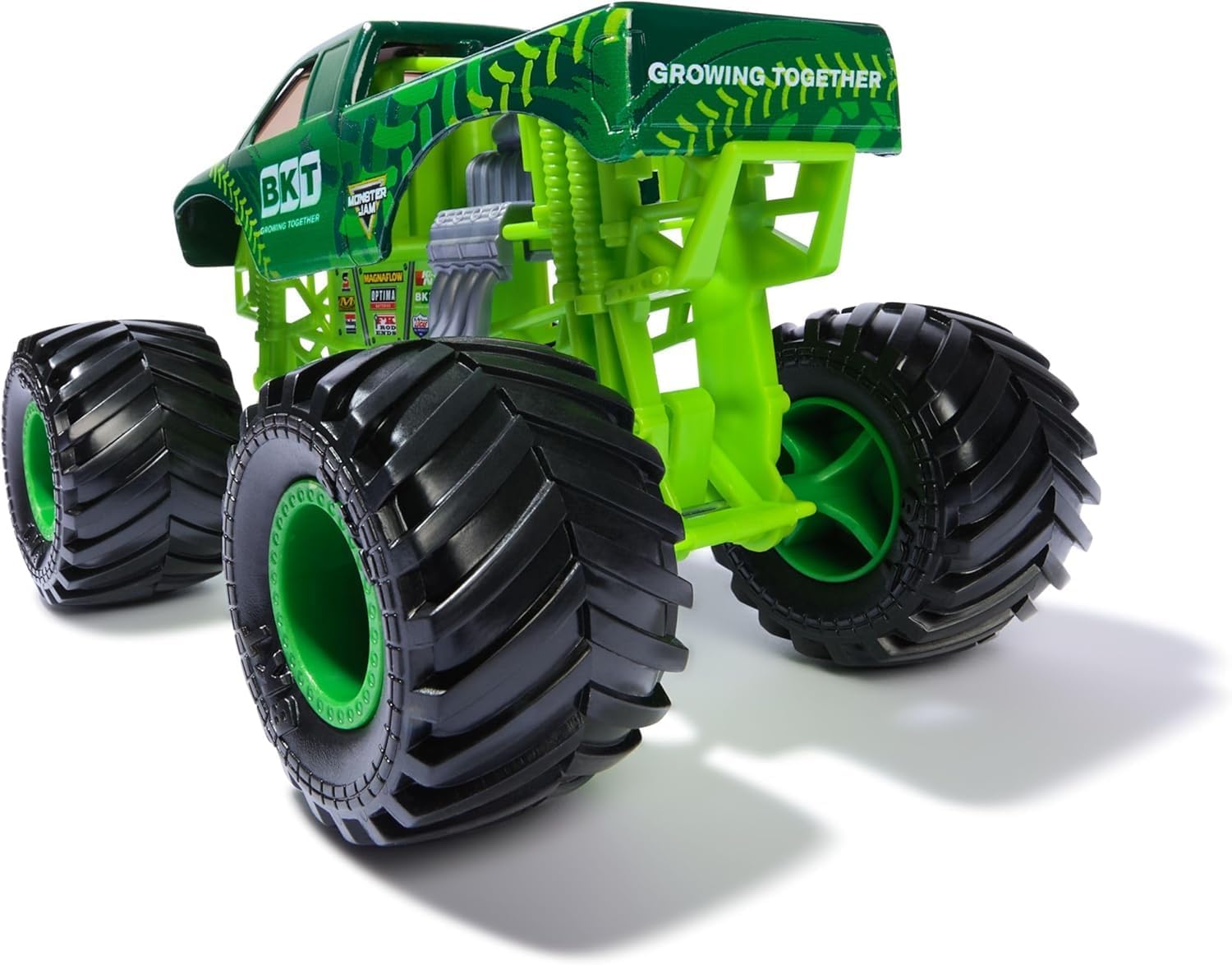 Monster Jam 1:24 Scale Die-Cast Monster Truck – BKT (Green Edition)