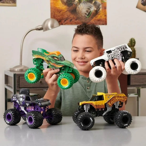 Monster Jam 1:24 Scale Monster Truck - Blue Thunder