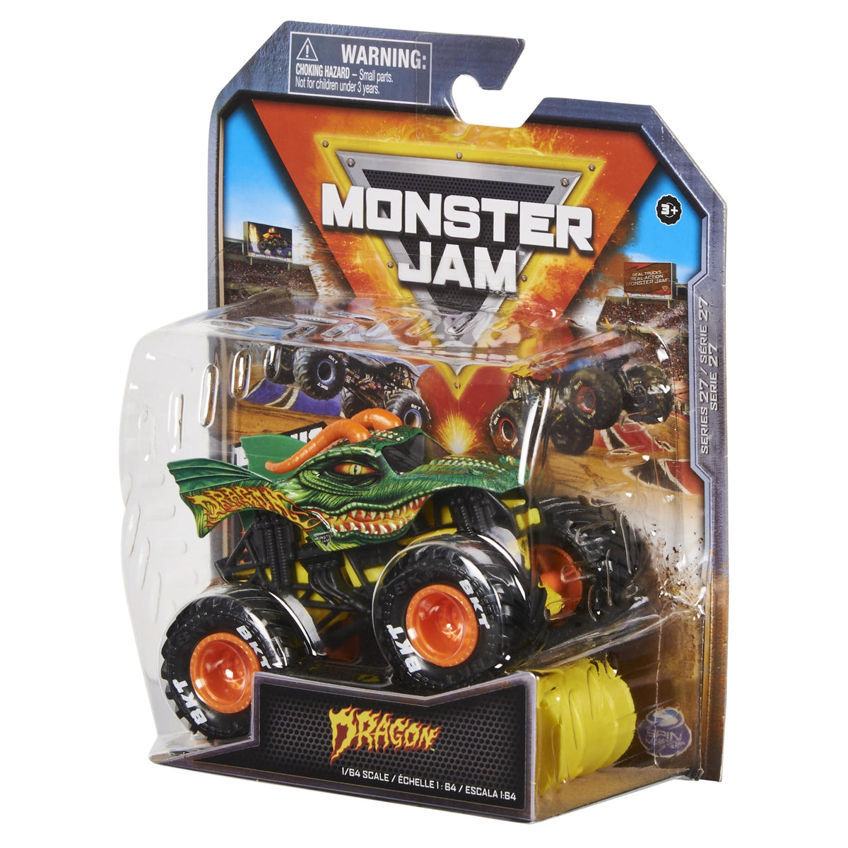 Monster Jam - 1:64 Scale Die Cast - Dragon