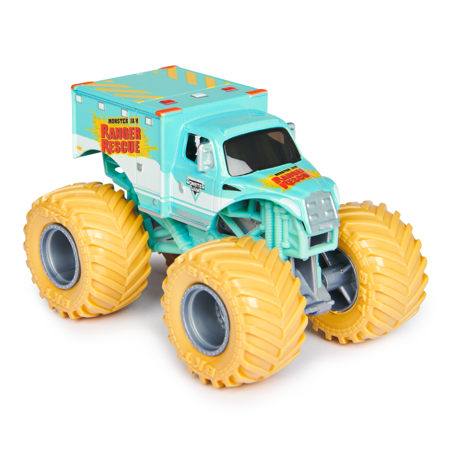 Monster Jam - 1:64 scale die-cast 2-Pack - Wreckreation VS Ranger Rescue