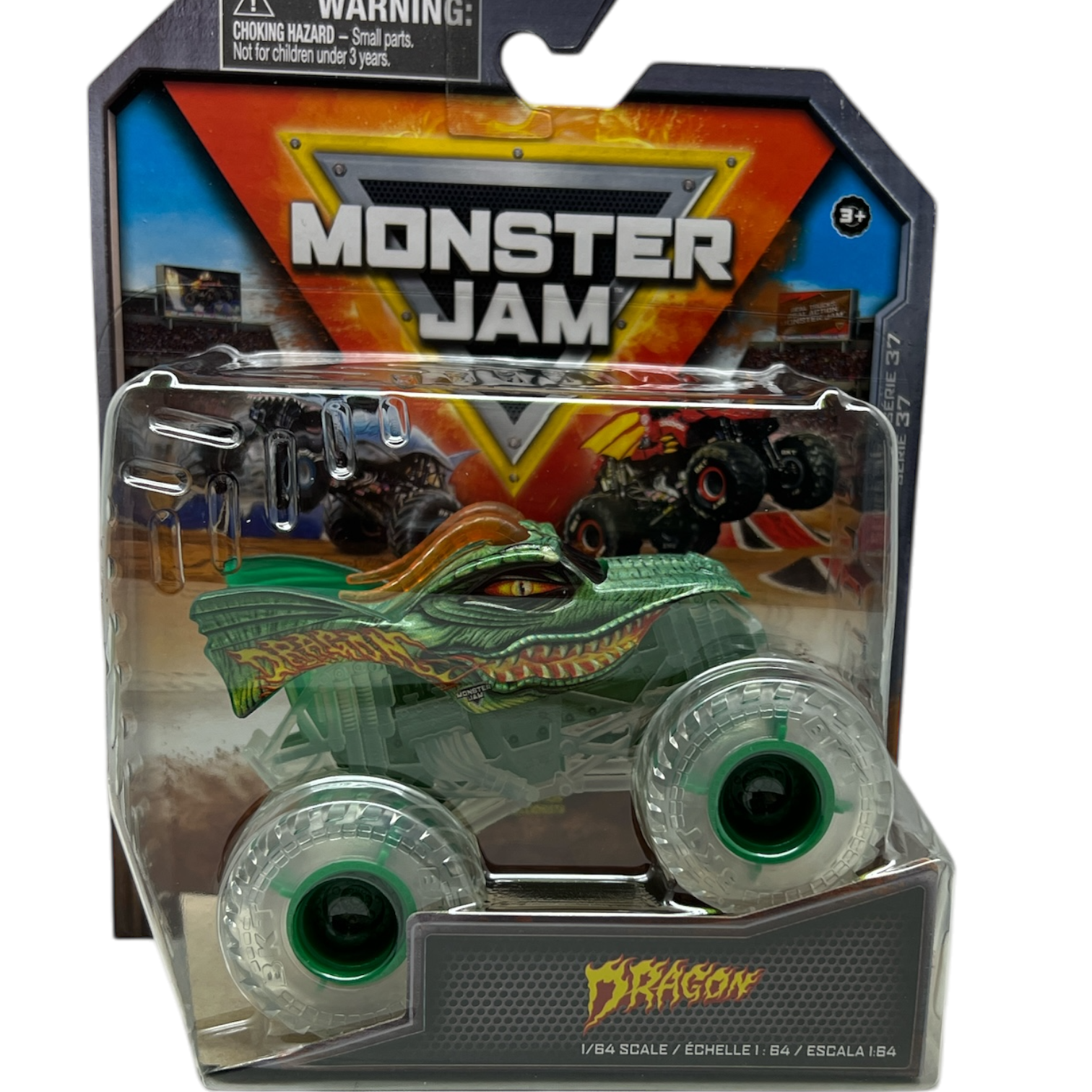 Monster Jam Official 1:64 Scale Monster Truck - Dragon