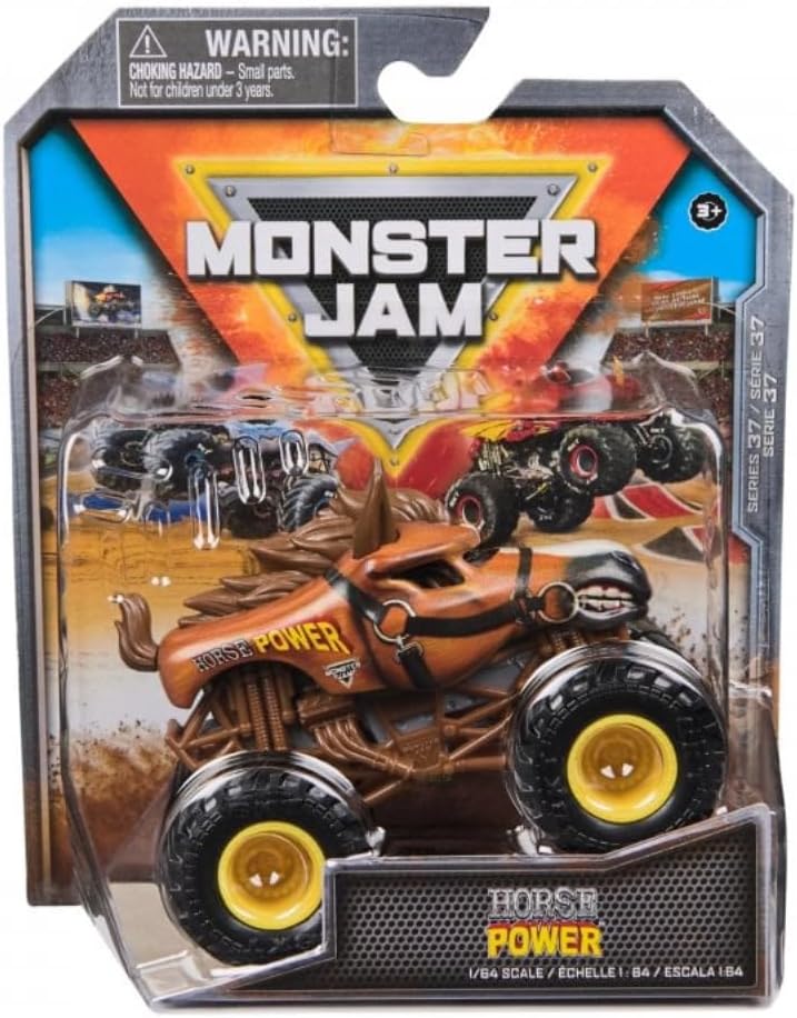 Monster Jam Official 1:64 Scale Monster Truck - Horse Power