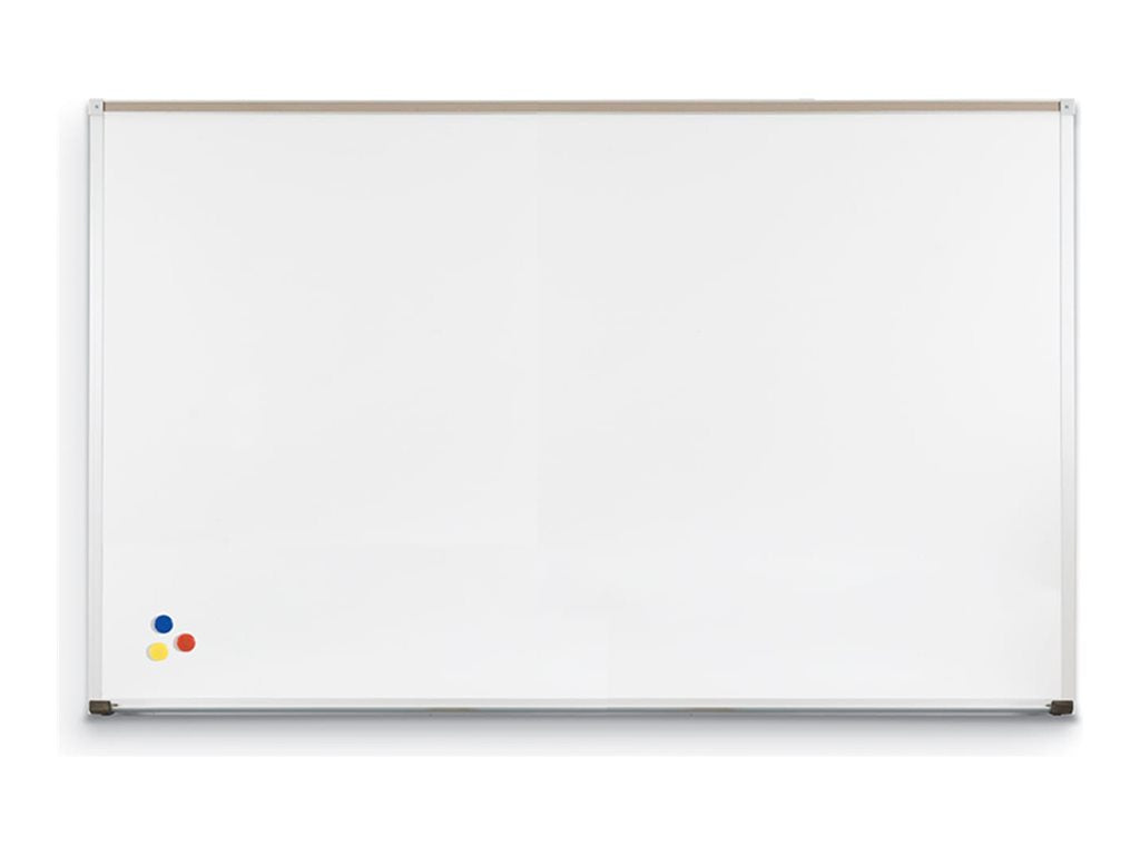 MooreCo El Grande Porcelain Steel Whiteboard – Deluxe Aluminum Trim