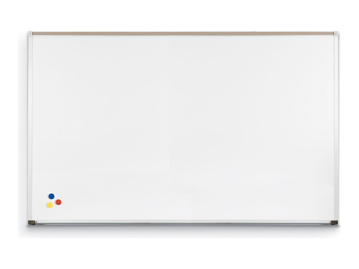 MooreCo El Grande Porcelain Steel Whiteboard – Deluxe Aluminum Trim