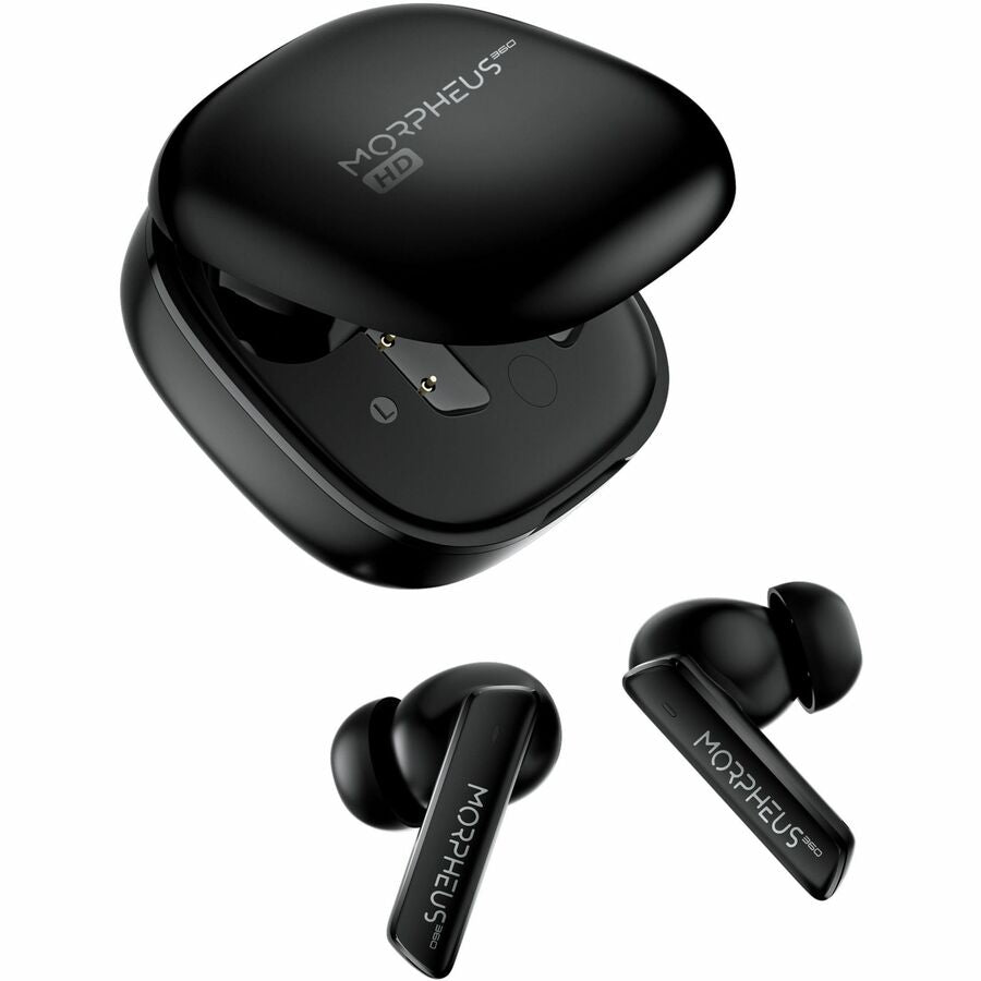 Morpheus 360 Pulse ANC Hybrid Wireless Noise Cancelling Earbuds | Hi-Res Audio | 6 Mems TW7850HD
