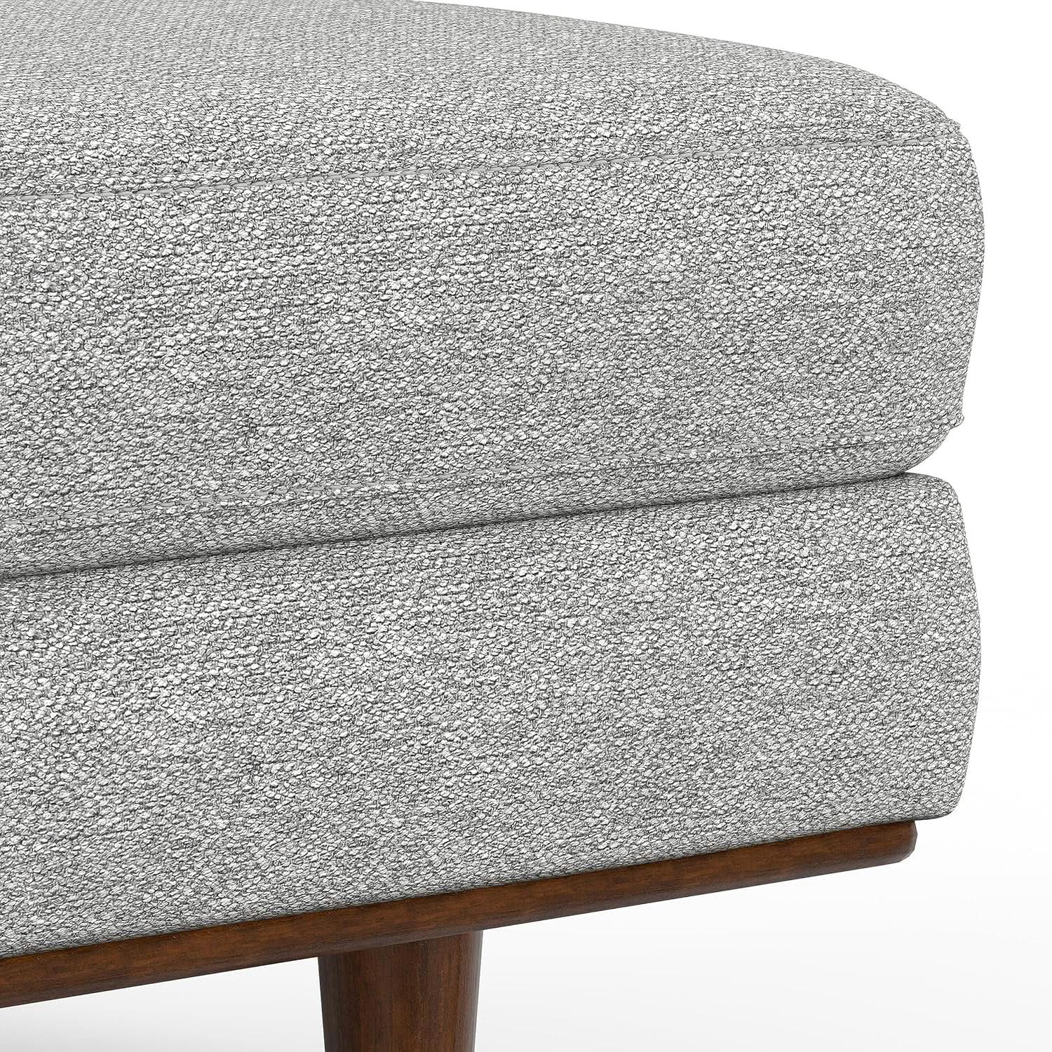 Morrison 72 Inch Mid Century Modern Sofa Set Mist Grey
