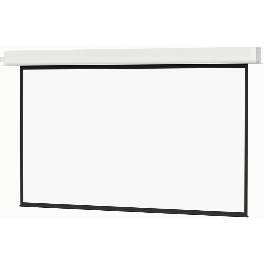 Motorized Projector Screen - 60x80 Ceiling Recessed Front Projection Display | TecISoft 84299LS