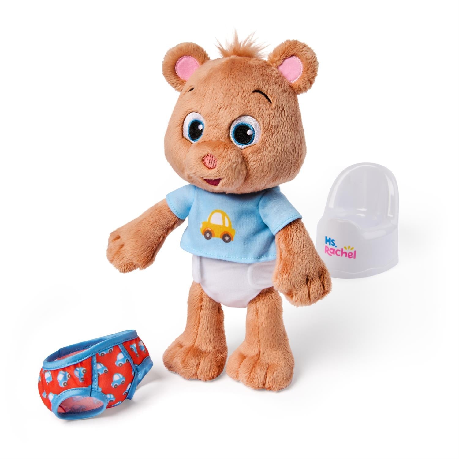 Ms. Rachel Potty Time with Bean Plush Teddy Bear with Play Toilet And Accessories