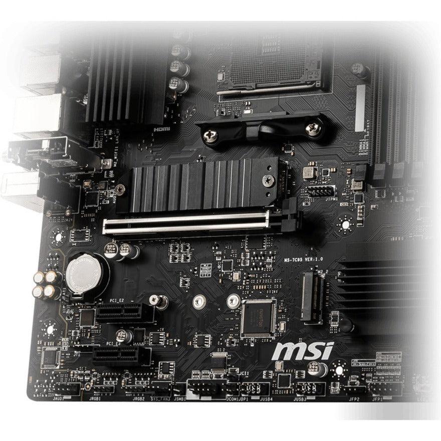 Msi B550M Pro-Vdh Wifi Socket Am4/ Amd B550/ Ddr4/ Sata3&Usb3.2/ M.2/ Micro-Atx Motherboard