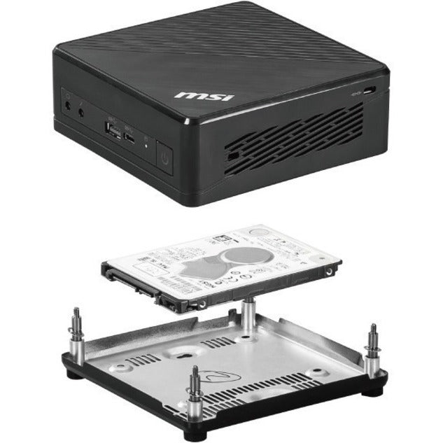 Msi Cubi 5 Cubi 5 10M-691Us Desktop Computer - Intel Core I5 10Th Gen I5-10210U Quad-Core (4 Core) - 8 Gb Ram Ddr4 Sdram - 256 Gb M.2 Pci Express Nvme Ssd - Mini Pc - Black
