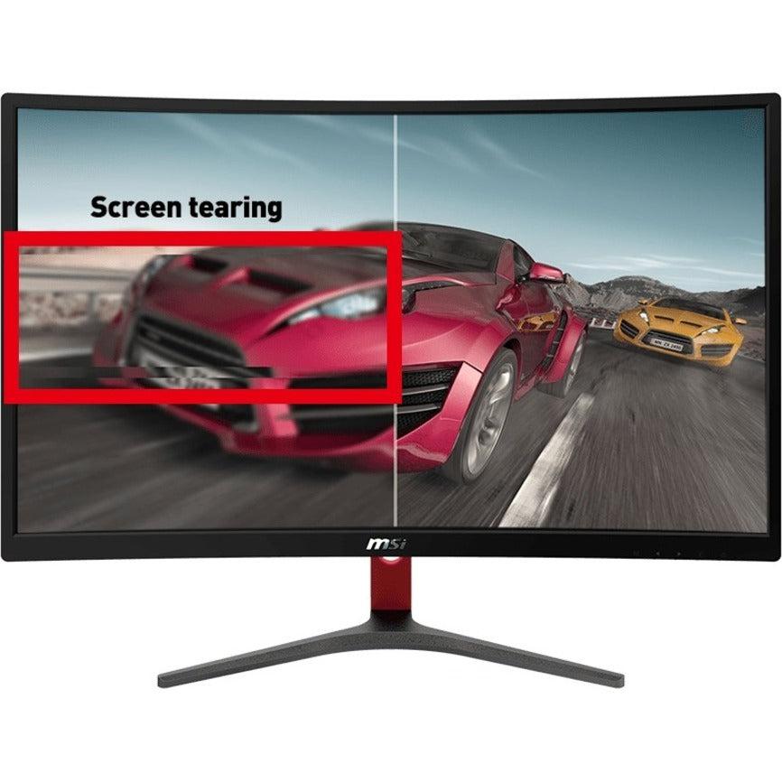 Msi G24C 61 Cm (24") 1920 X 1080 Pixels Full Hd Led Black, Red