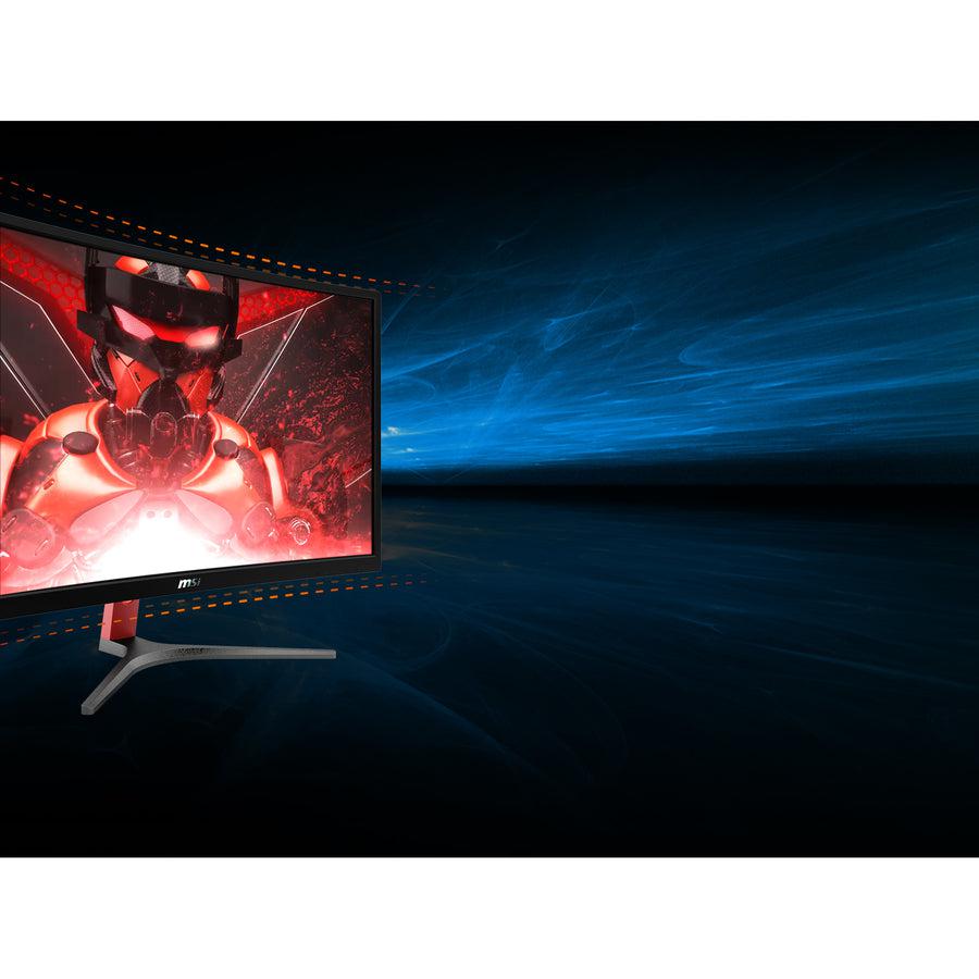 Msi G24C 61 Cm (24") 1920 X 1080 Pixels Full Hd Led Black, Red