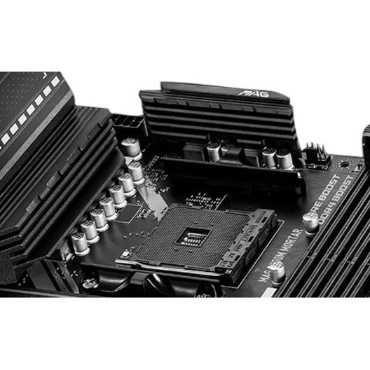 Msi Mag B550M Mortar Am4 Amd B550 Sata 6Gb/S Micro Atx Amd Motherboard