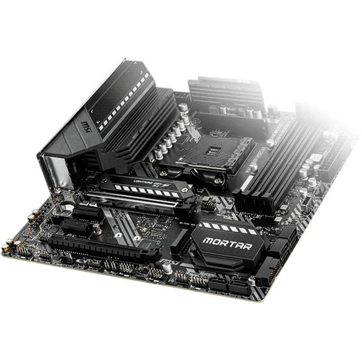 Msi Mag B550M Mortar Am4 Amd B550 Sata 6Gb/S Micro Atx Amd Motherboard