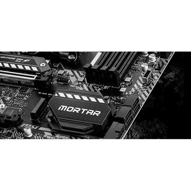 Msi Mag B550M Mortar Am4 Amd B550 Sata 6Gb/S Micro Atx Amd Motherboard