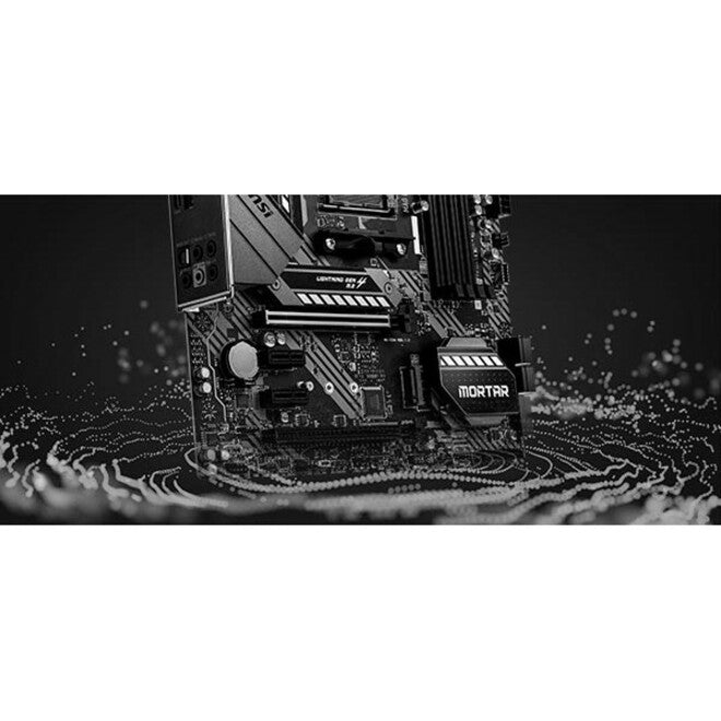 Msi Mag B550M Mortar Am4 Amd B550 Sata 6Gb/S Micro Atx Amd Motherboard