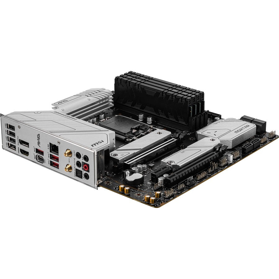 Msi Mag B660M Mortar Wifi Ddr4 Desktop Motherboard - Intel B660 Chipset - Socket Lga-1700 - Intel Optane Memory Ready - Micro Atx