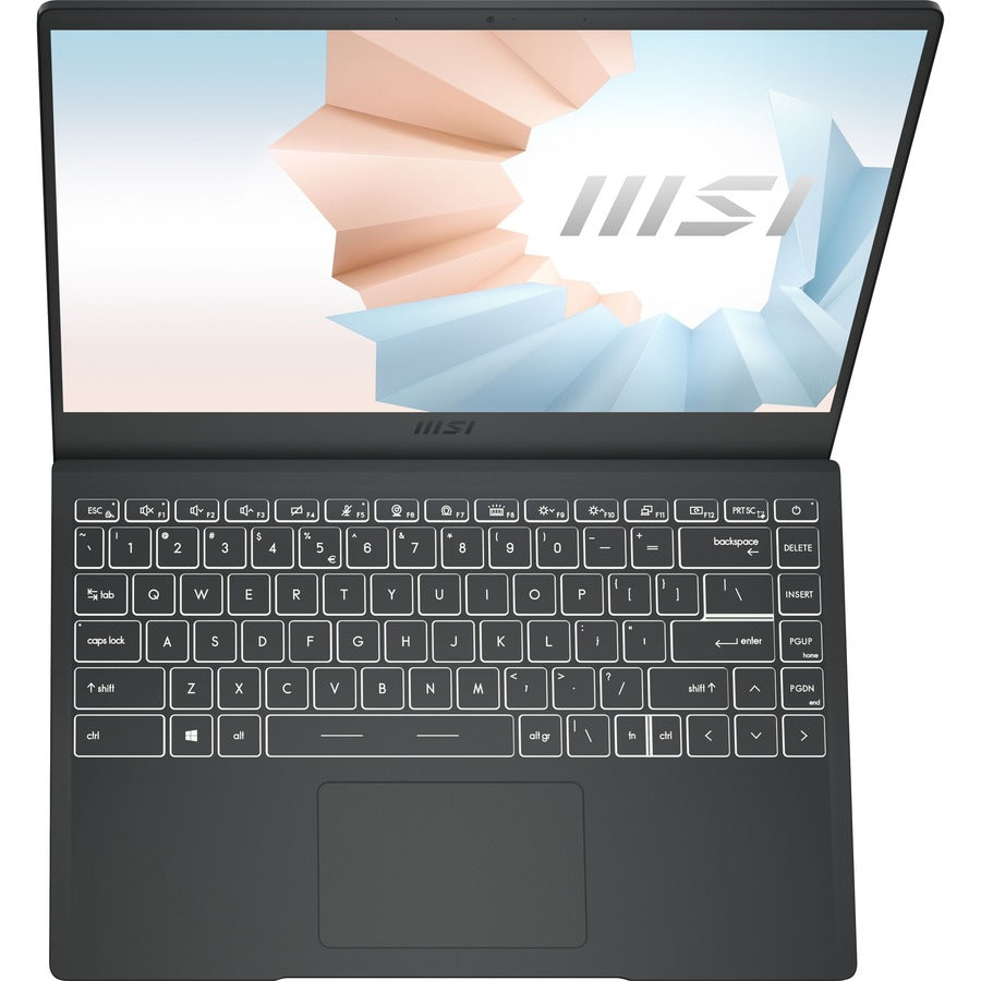 Msi Modern 14 B10Mw-641 Notebook 35.6 Cm (14") Full Hd Intel® Core™ I3 4 Gb Ddr4-Sdram 128 Gb Ssd Wi-Fi 5 (802.11Ac) Windows 10 Pro Grey