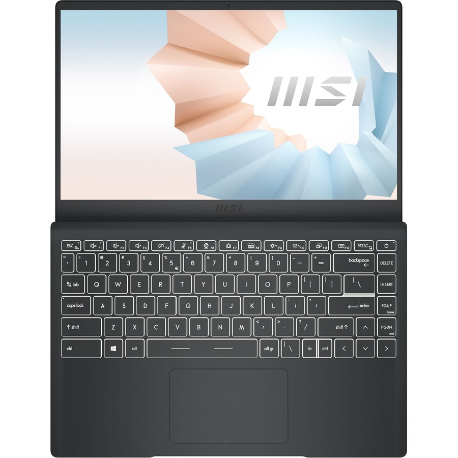 Msi Modern 14 B10Mw-641 Notebook 35.6 Cm (14") Full Hd Intel® Core™ I3 4 Gb Ddr4-Sdram 128 Gb Ssd Wi-Fi 5 (802.11Ac) Windows 10 Pro Grey