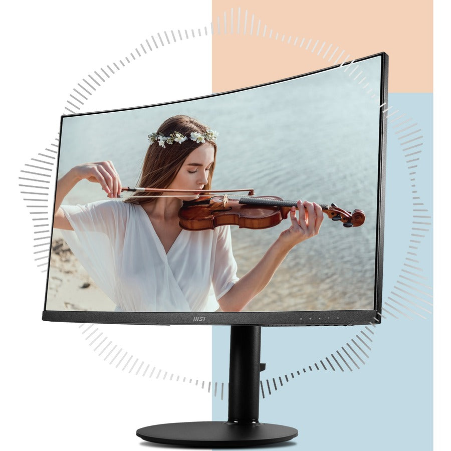 Msi Modern Md271Cp 68.6 Cm (27") 1920 X 1080 Pixels Full Hd Black