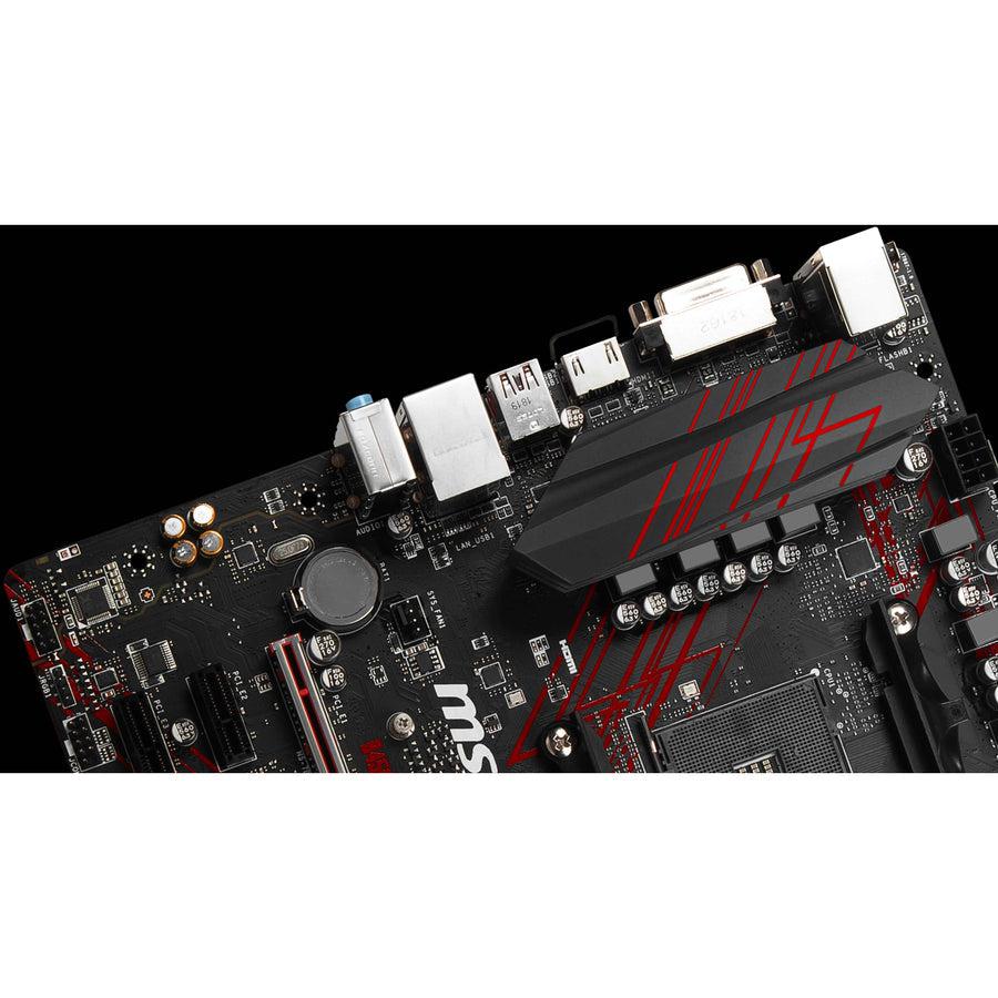 Msi Performance Gaming B450M Gaming Plus Am4 Amd B450 Sata 6Gb/S Usb 3.1 Hdmi Micro Atx Amd Motherboard