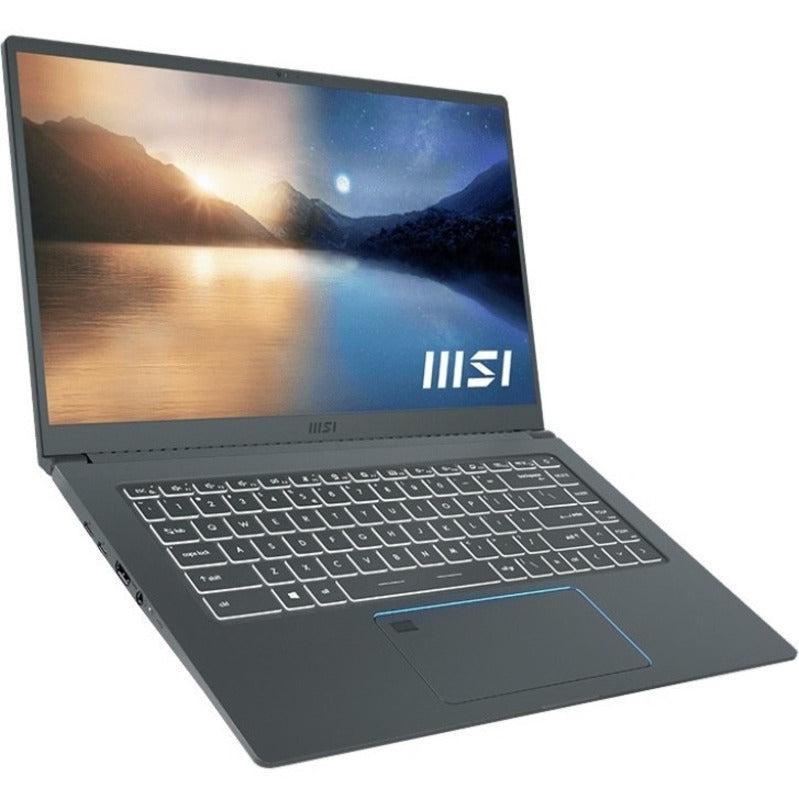 Msi Prestige 15 A11Sc-048 Notebook 39.6 Cm (15.6") Full Hd Intel® Core™ I5 16 Gb Ddr4-Sdram 512 Gb Ssd Nvidia® Geforce® Gtx 1650 Max-Q Wi-Fi 6 (802.11Ax) Windows 10 Pro Grey