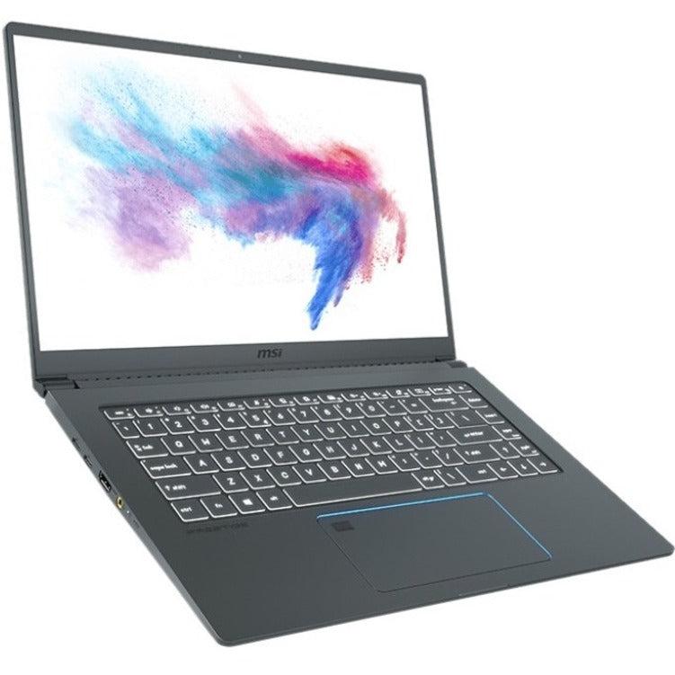 Msi Prestige 15 A11Sc-048 Notebook 39.6 Cm (15.6") Full Hd Intel® Core™ I5 16 Gb Ddr4-Sdram 512 Gb Ssd Nvidia® Geforce® Gtx 1650 Max-Q Wi-Fi 6 (802.11Ax) Windows 10 Pro Grey