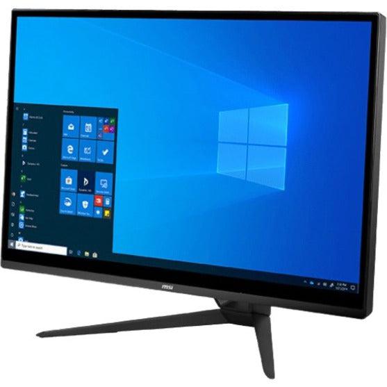 Msi Pro 22Xt 10M-015Us 21.5 Inch Intel Core I3-10100 Processor 4Gb Ddr4 1Tb 7200Rpm Windows 10 Home Multi-Touch Screen All-In-One Pc (Black)
