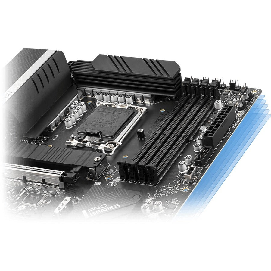 Msi Pro Z690-A Wifi Socket Lga1700/ Intel Z690/ Ddr5/ Sata3&Usb3.2/ M.2/ Wifi&Bluetooth/ Atx Motherboard