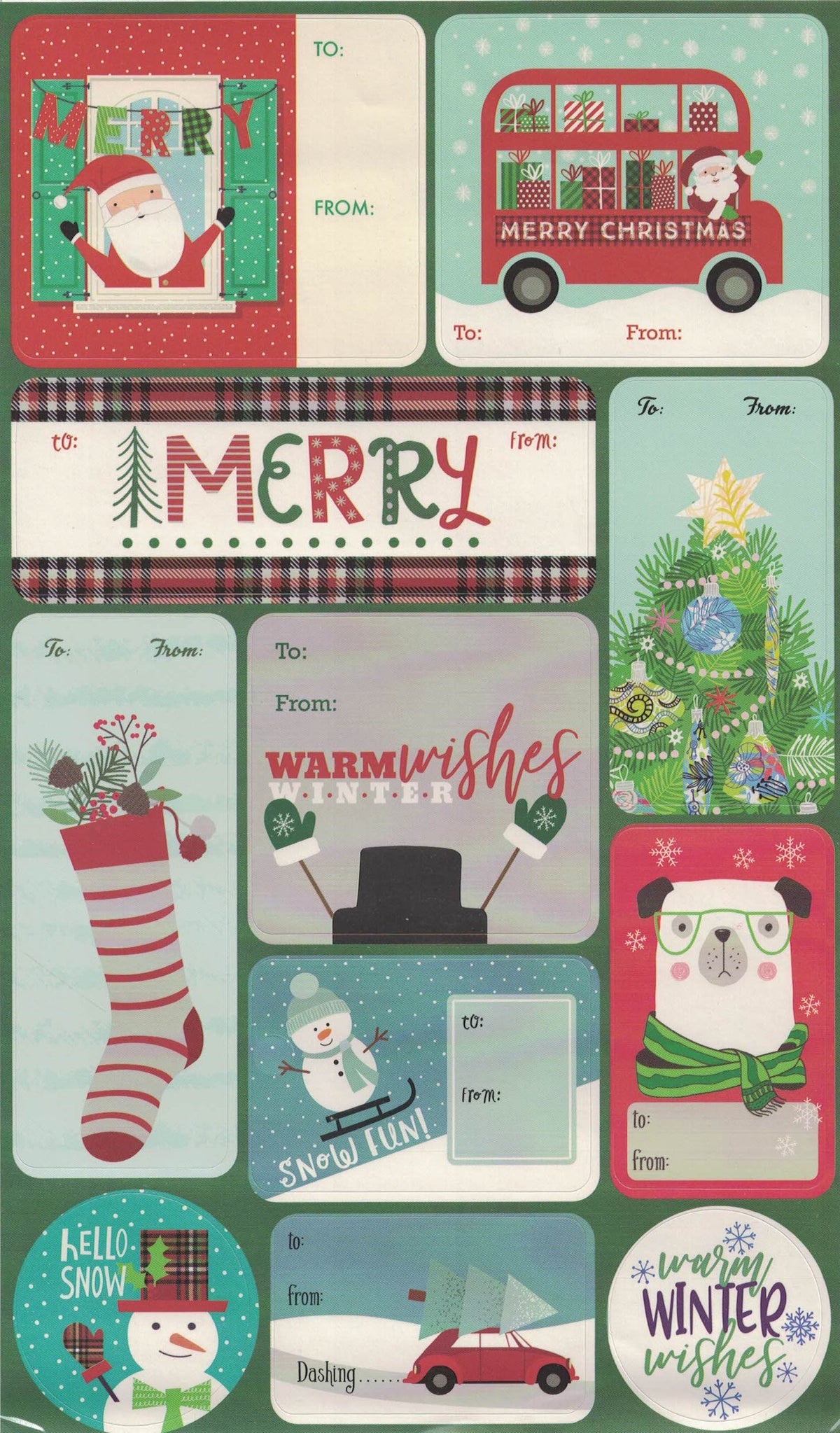 Multi Pack Gift Tags - Whimsy