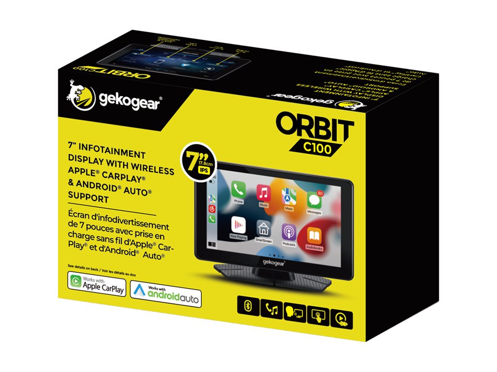 MyGekoGear Orbit C100 - LCD monitor - display - 7 - touch screen" ORBITC100