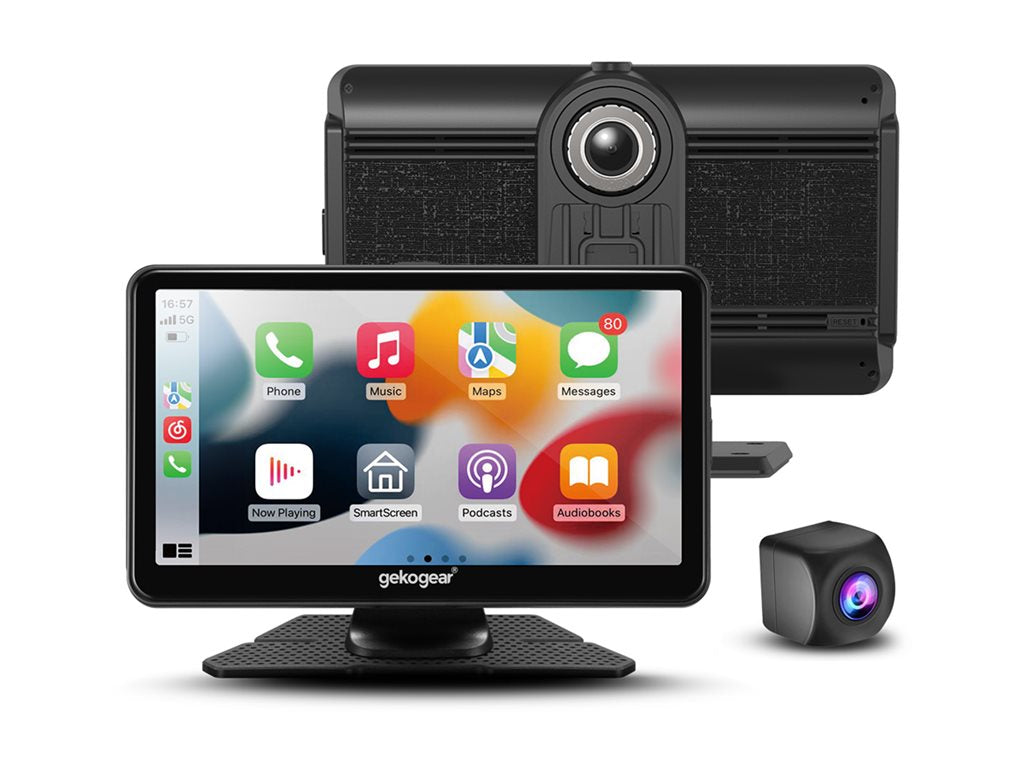 MyGekoGear Orbit C110 - Car video recording system - display - 7 - touch screen - monitor with built-in dash camera ORBITC110