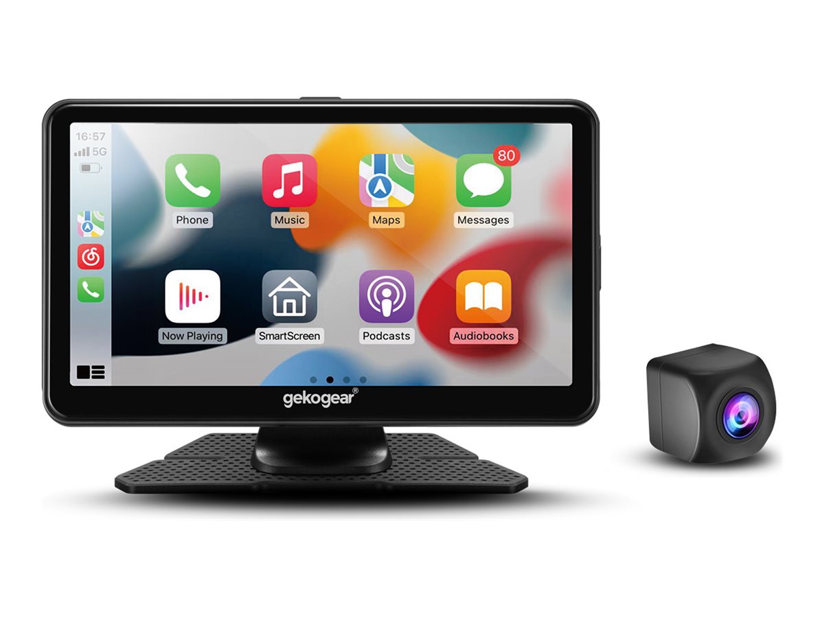 MyGekoGear Orbit C110 - Car video recording system - display - 7 - touch screen - monitor with built-in dash camera ORBITC110